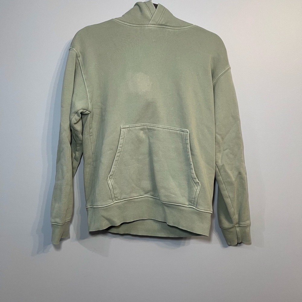 TNA Cozy Fleece Green Hoodie